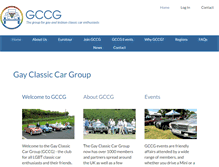 Tablet Screenshot of gccg.org.uk